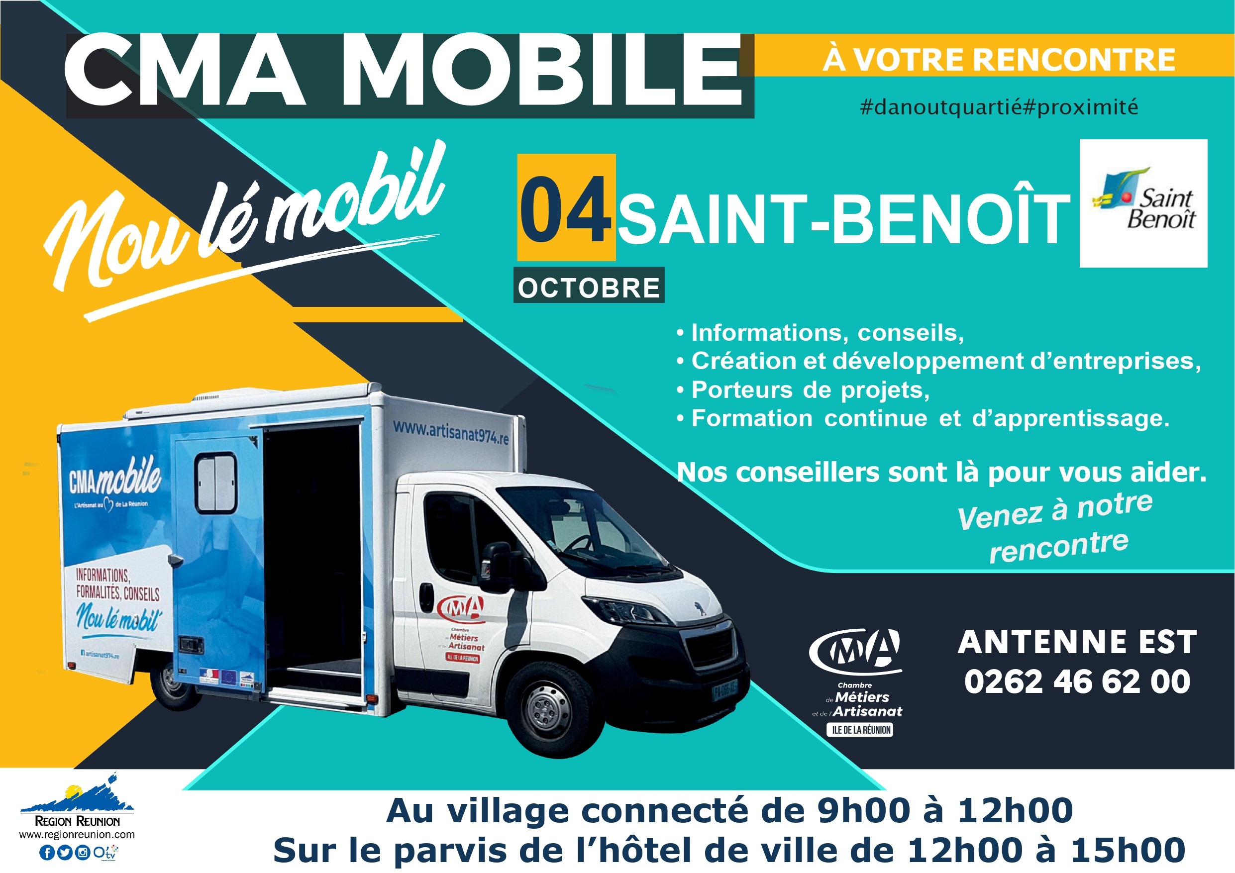 PROCHAINE PERMANENCE "CMA MOBILE"