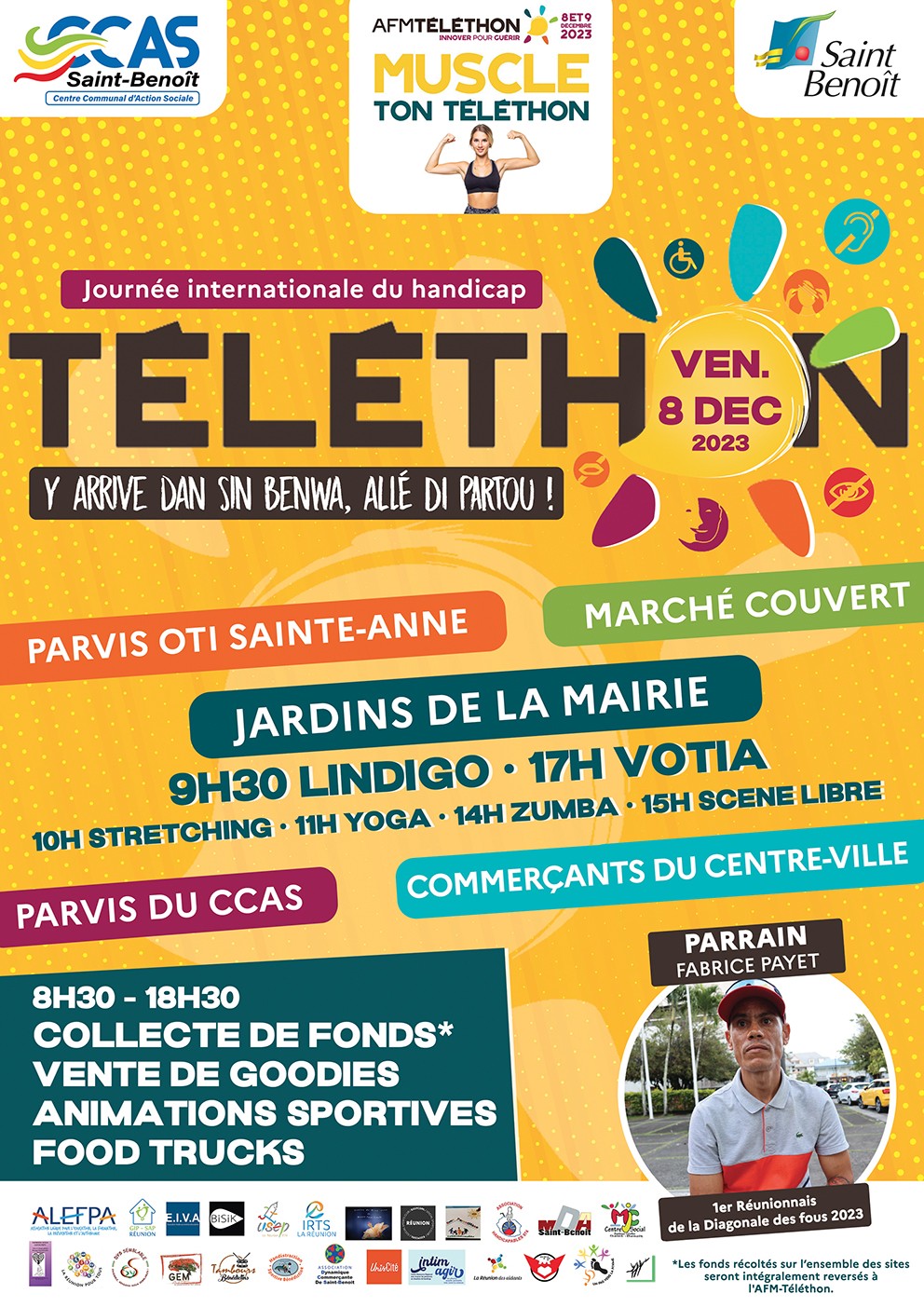 Saint-Benoît muscle son Téléthon !