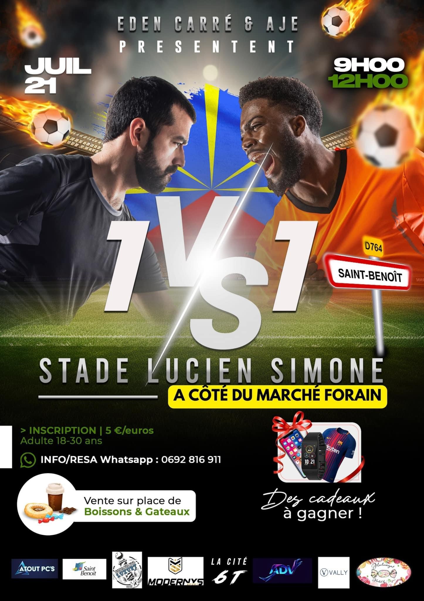 Tournoi de Foot 1VS1 