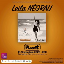 LEILA NÉGRAU « Femme avec Tambour » 