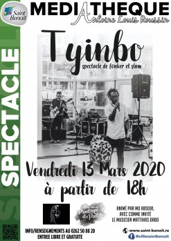 Tyinbo : spectacle fonker et slam