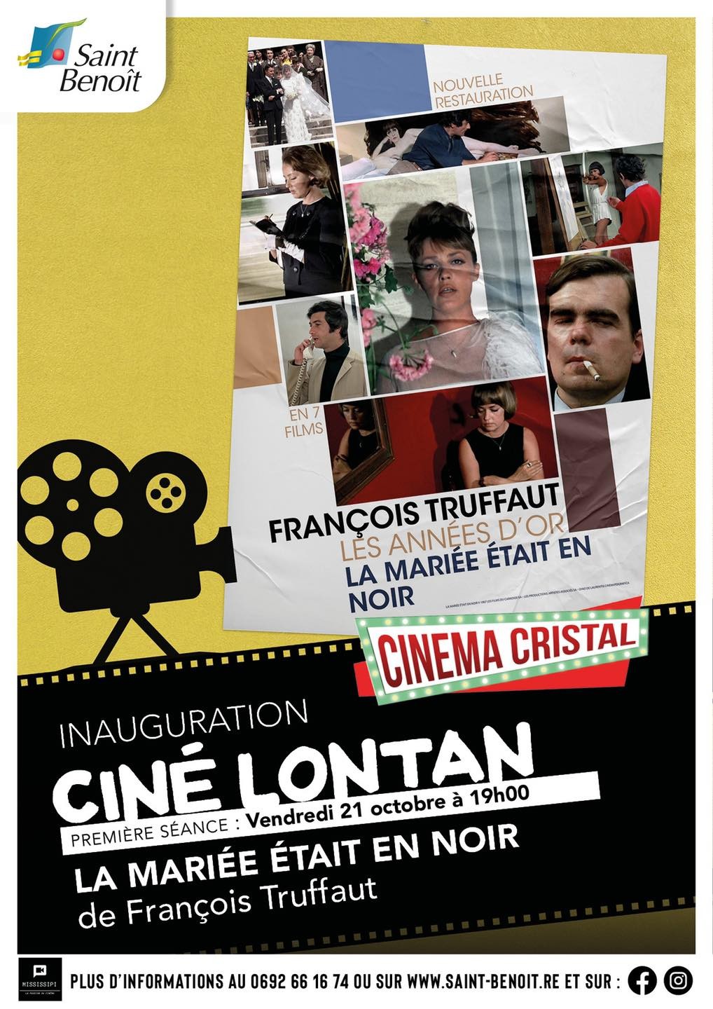 Ciné Lontan - La mariée était en noir