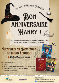 Bon anniversaire Harry !