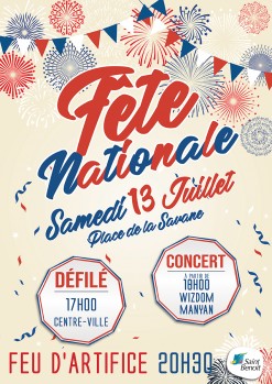 Fête nationale à Saint-Benoît