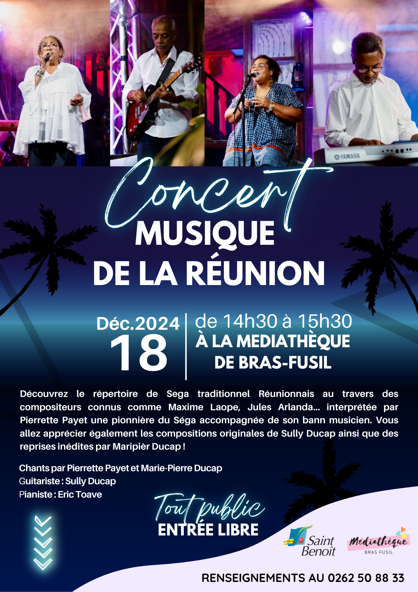 Concert Musique de La Réunion