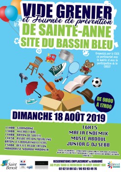 Vide grenier de Sainte-Anne et Journée de prévention