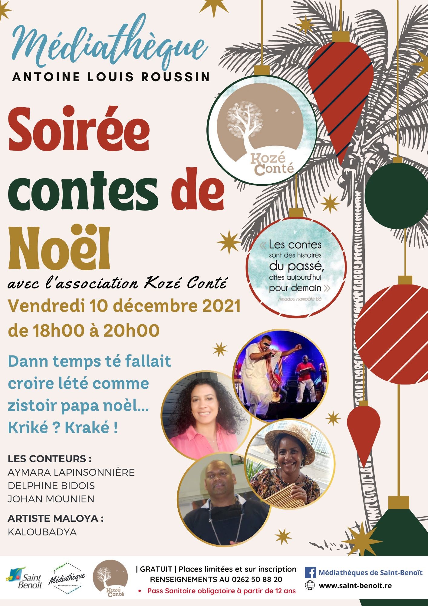  SOIRÉE CONTES DE NOËL