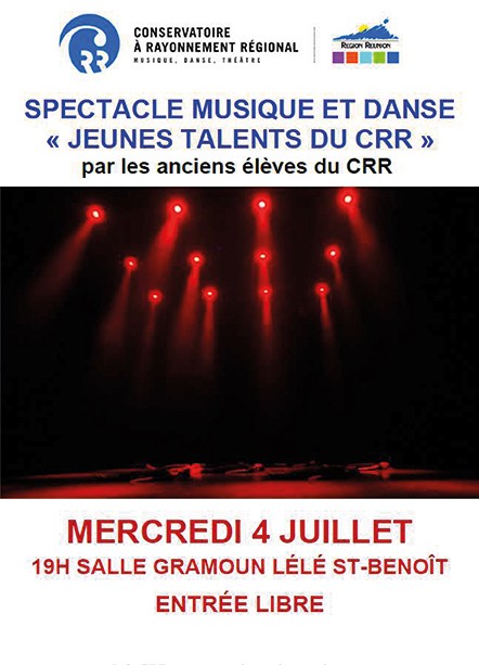 Spectacle musique et danse "Jeunes talents du CRR"