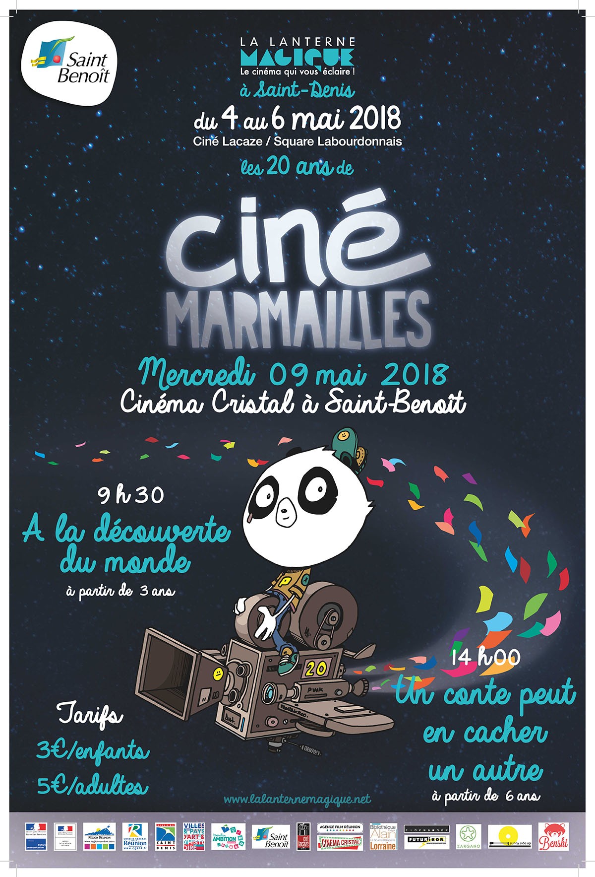 Cinémarmailles à Saint-Benoît