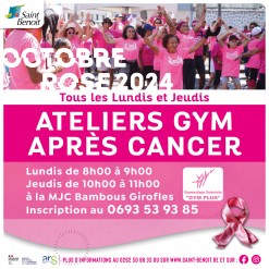 Ateliers gym après cancer