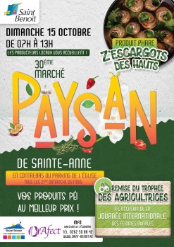 Marché paysan : spécial escargots !