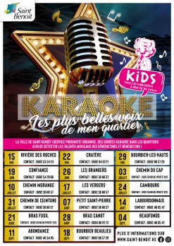 Concours Karaoké Kids "Les plus belles voix de mon quartier"