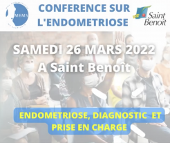 Conférence "endométriose, diagnostic, prise en charge" au cinéma Cristal