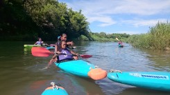 Initiation au kayak polo et au slalom (Kayak Club de Takamaka)