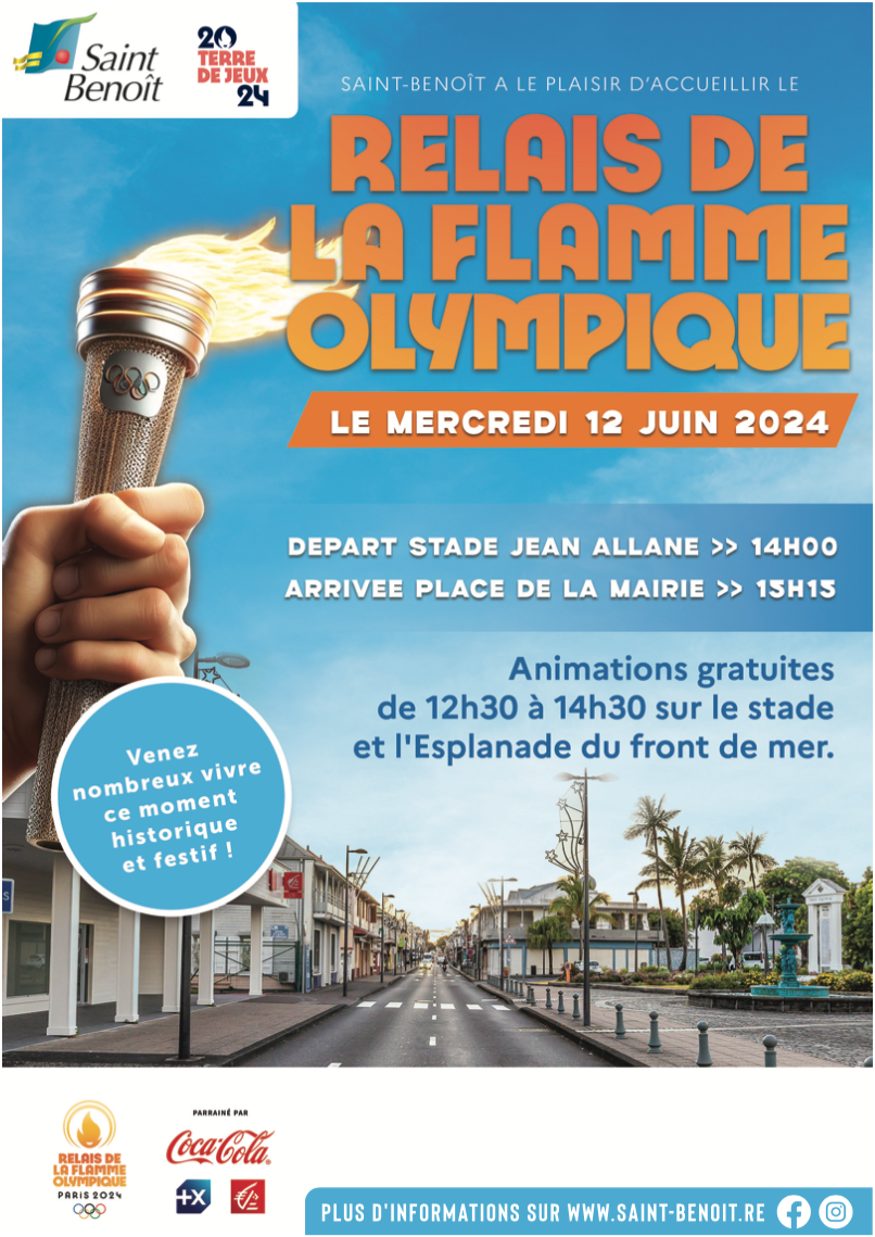 La Flamme olympique traversera notre ville !