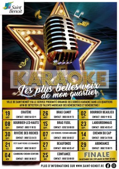 Concours Karaoké "Les plus belles voix de mon quartier"