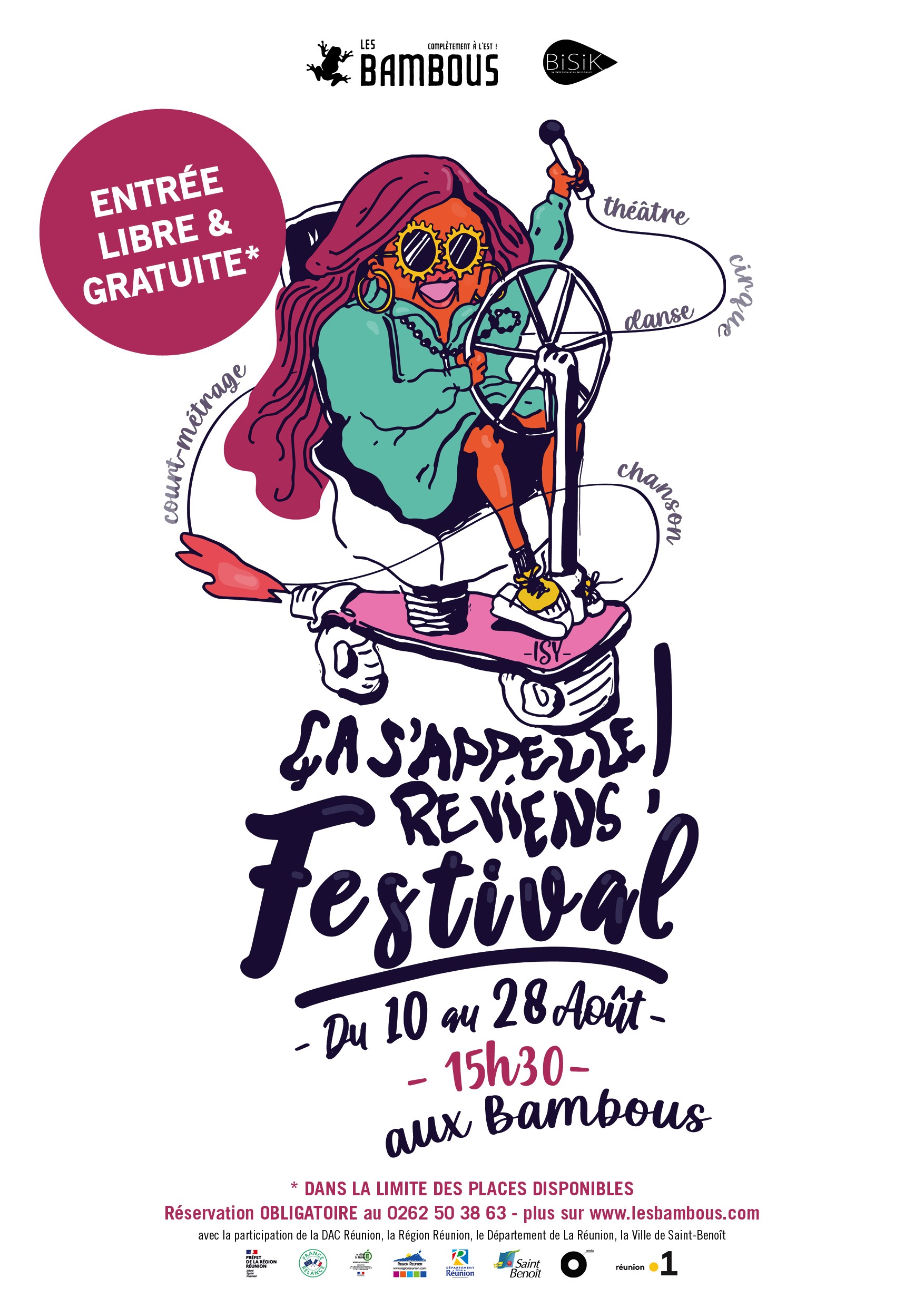 Festival « Ça s’appelle reviens ! » aux bambous