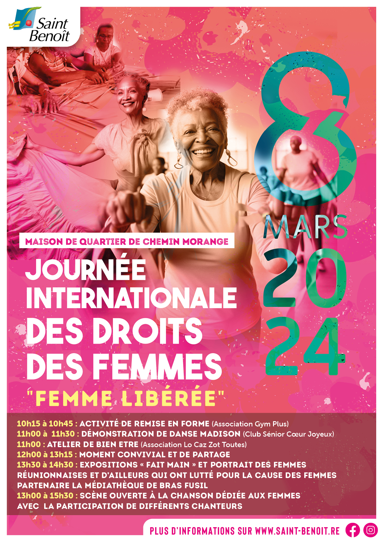 Journée Internationale des Droits des Femmes - Club sénior Cœur Joyeux