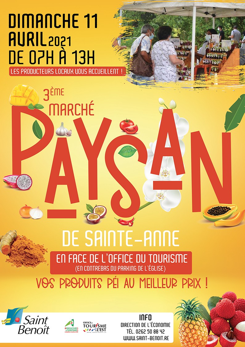 3ème Marché paysan de Sainte-Anne