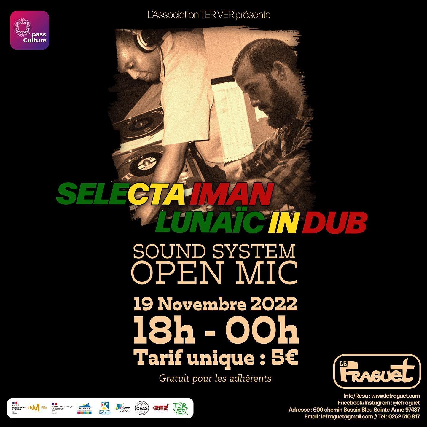 SELECTA IMAN et LUNAÏC IN DUB