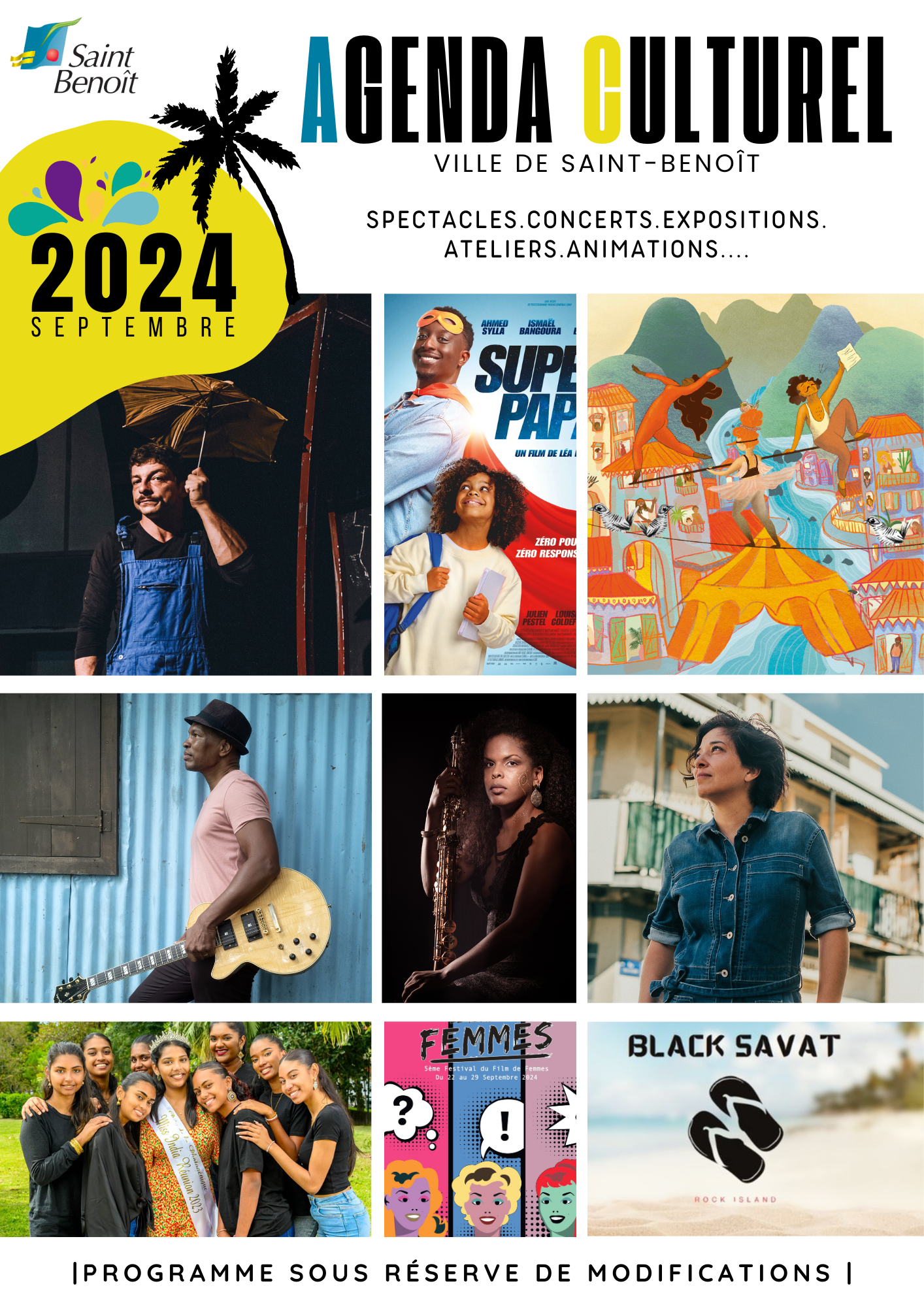 Agenda Culturel septembre 2024