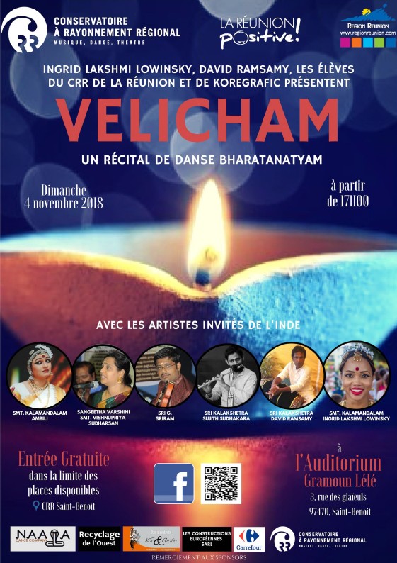 Spectacle - Velicham : un récital de danse Bharatanatyam