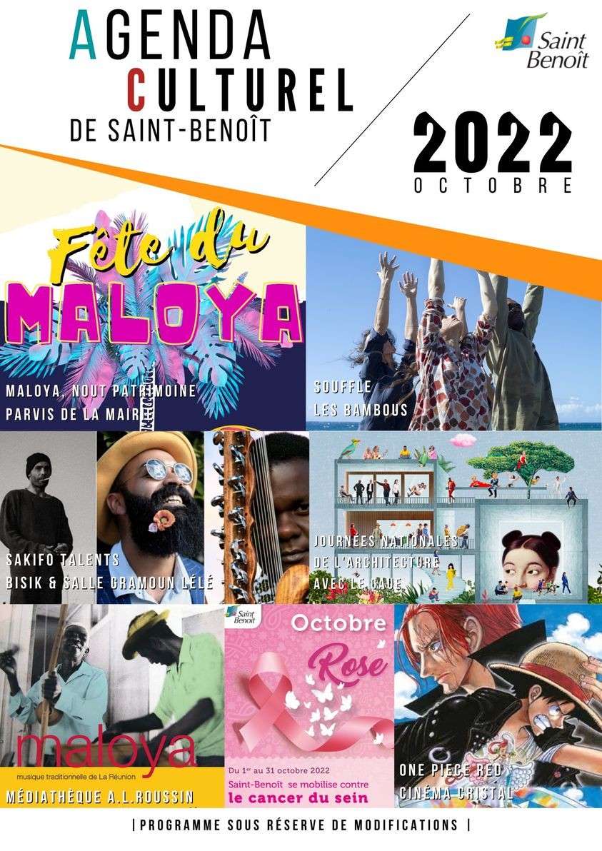 Agenda culturel // OCTOBRE 2022