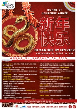 Nouvel an chinois 2025 - Programme