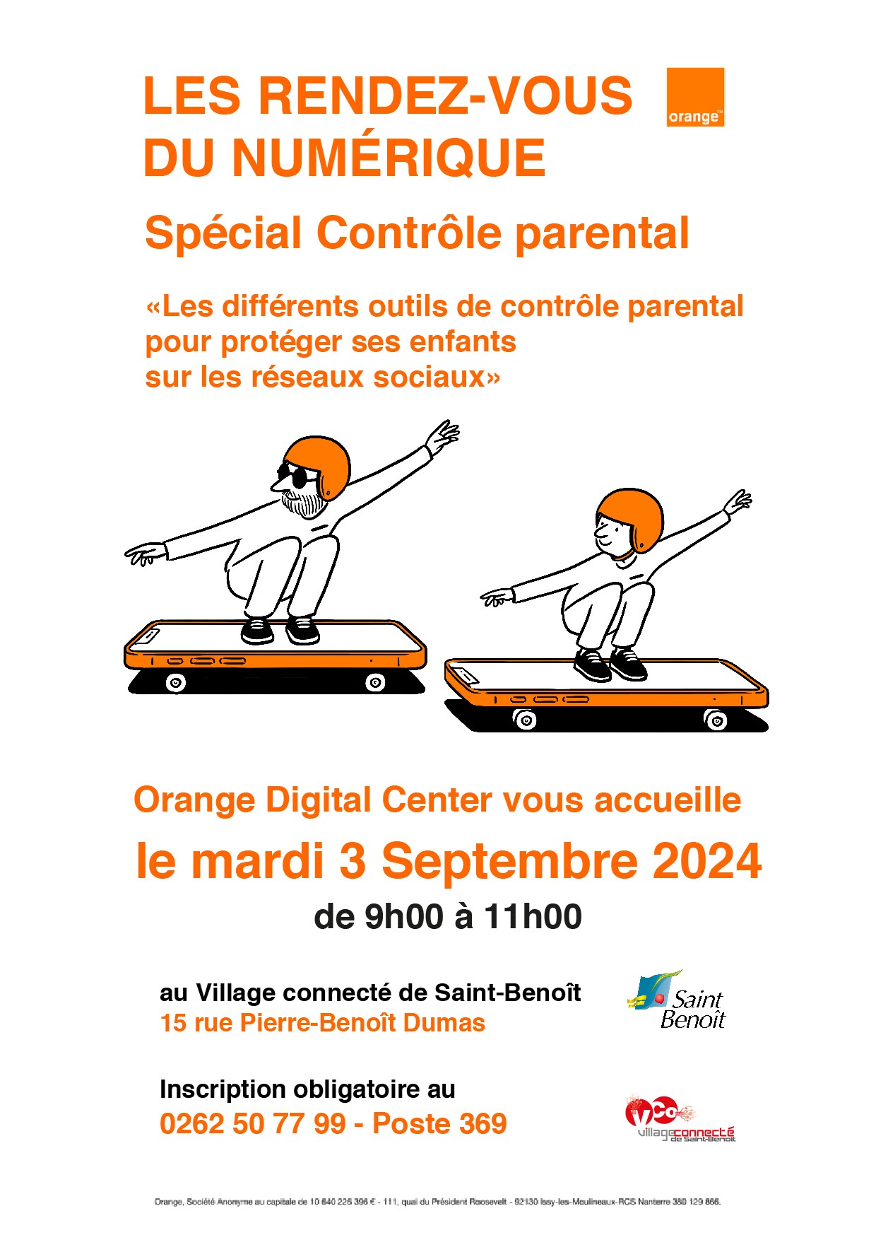 Atelier numérique spécial "Contrôle parental"