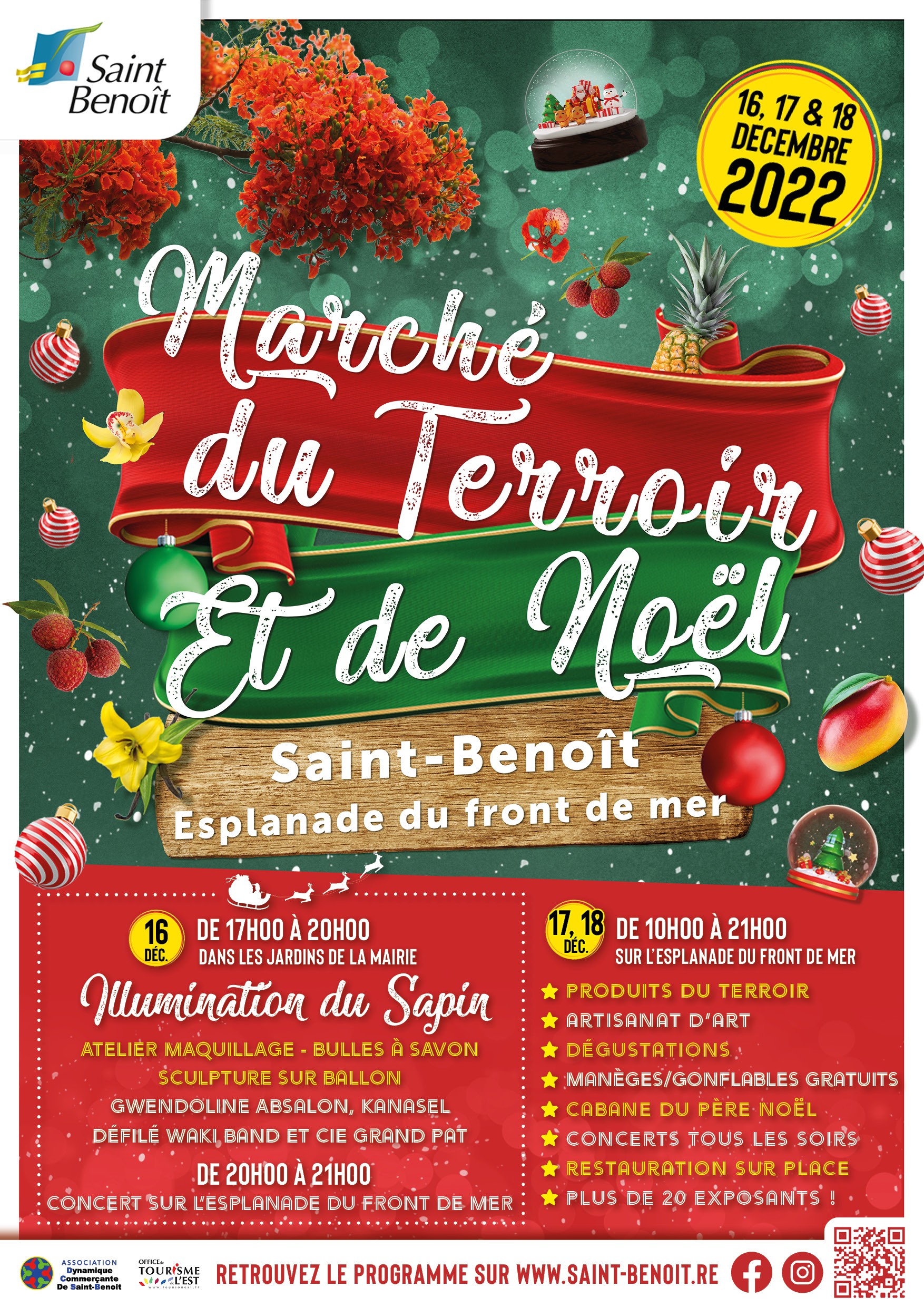 Marché du terroir et festivités de Noël!