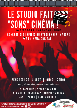 Le studio fait "SONS" cinéma ! - La fête de la musique continue