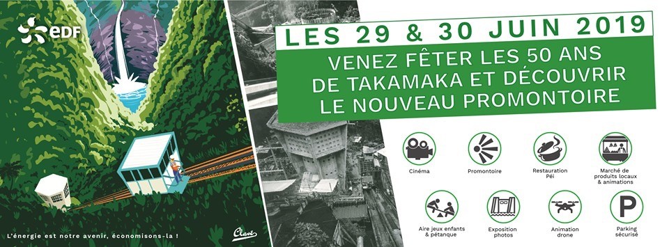 50 ans de l'usine de Takamaka