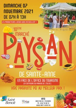 10ème Marché paysan de Sainte-Anne