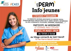 PERM INFO'JEUNES : Viens échanger avec l'IFCASS !