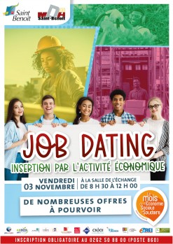 JOB DATING spécial IAE (Insertion par l’Activité Economique)