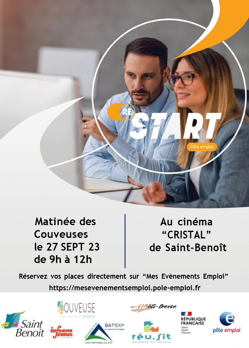 CRÉATION D'ENTREPRISE : PARTICIPEZ À L'ACTION RESTART DU PÔLE EMPLOI