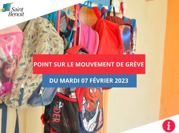 Point sur le mouvement de grève du mardi 07 février 2023