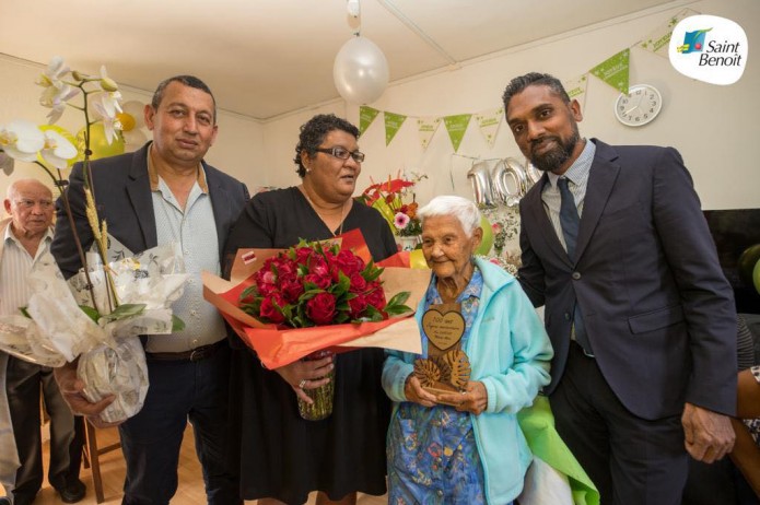 Marie Alice Damour, 100 ans et une forme olympique !