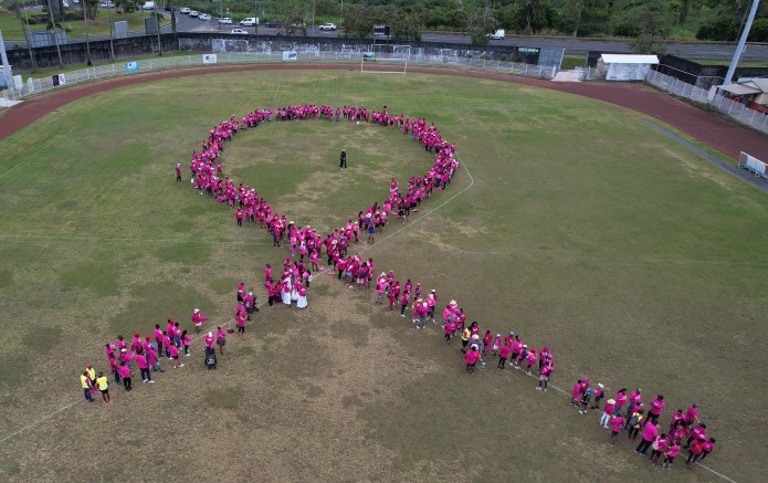 650 personnes ont participé à la Grande marche rose 