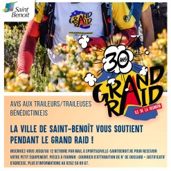 Grand Raid : La Ville soutient ses traileurs et traileuses