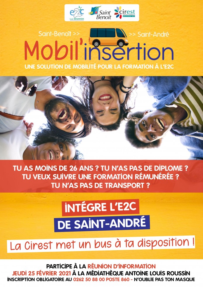 Mobil'insertion : une solution de mobilité pour intégrer l'E2C 