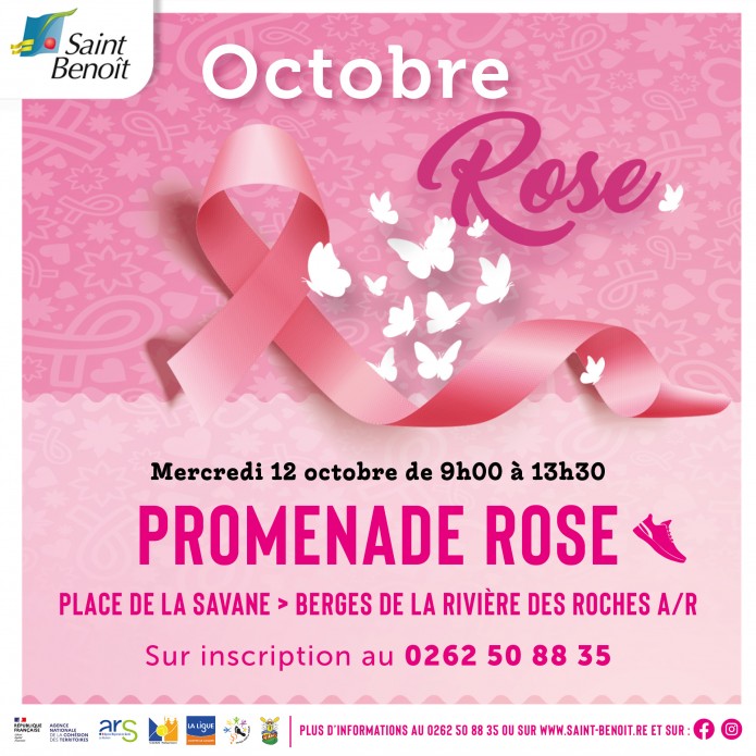 Promenade rose sur le littoral et matinée sport et santé