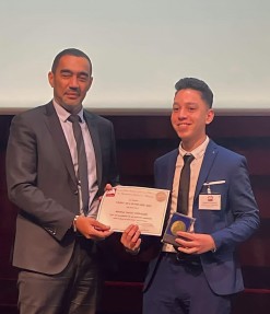 Nicolas Chevalier, lauréat du prix "Jeune Talent de l'Outre-Mer 2023" 