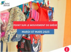 Point sur le mouvement de grève du 7 mars 2023