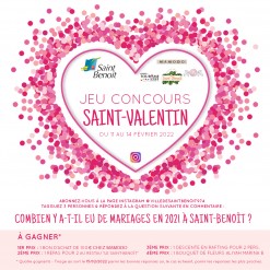 Jeu concours Instagram Saint-Valentin