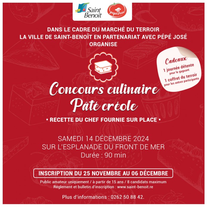 Marché du terroir - Concours culinaire : Le pâté créole à l'honneur !