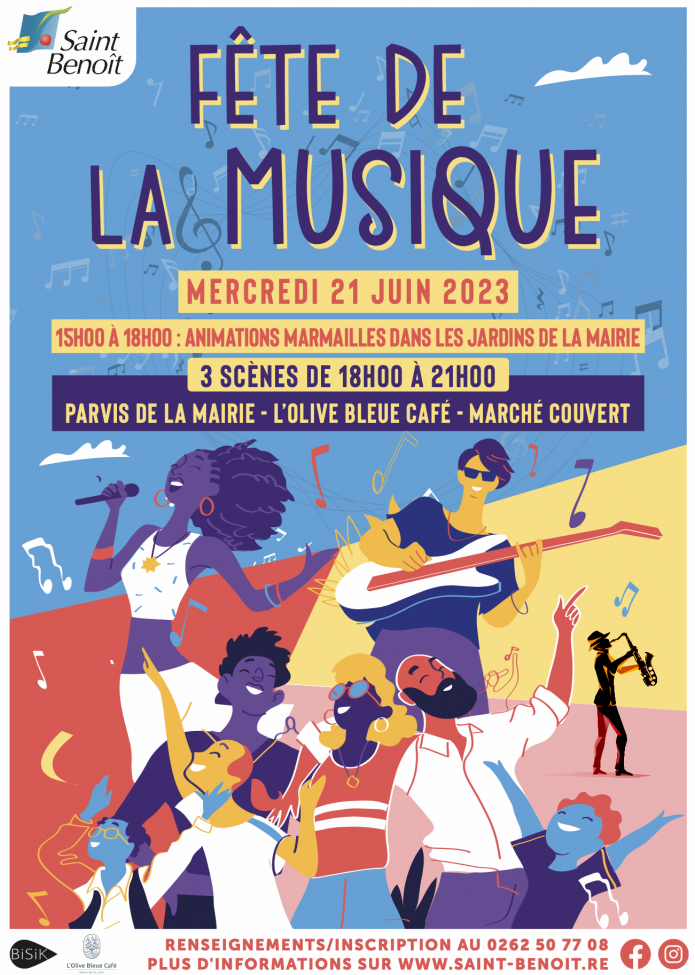 Fête de la musique le 21 juin en centre-ville !