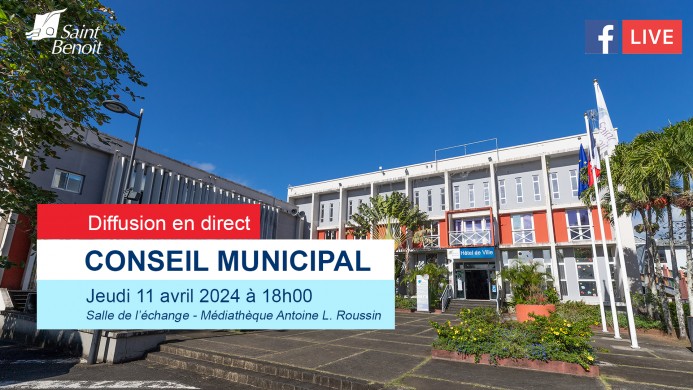 Conseil municipal du jeudi 11 avril 2024