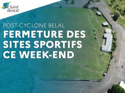 Fermeture des sites sportifs ce week-end