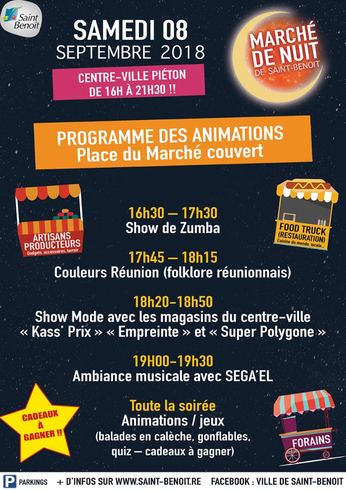 Marché de nuit : découvrez le programme des animations !